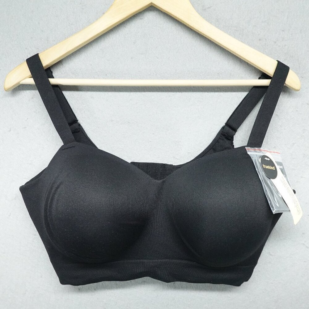 Truekind Bra Wireless Shaping Black XL